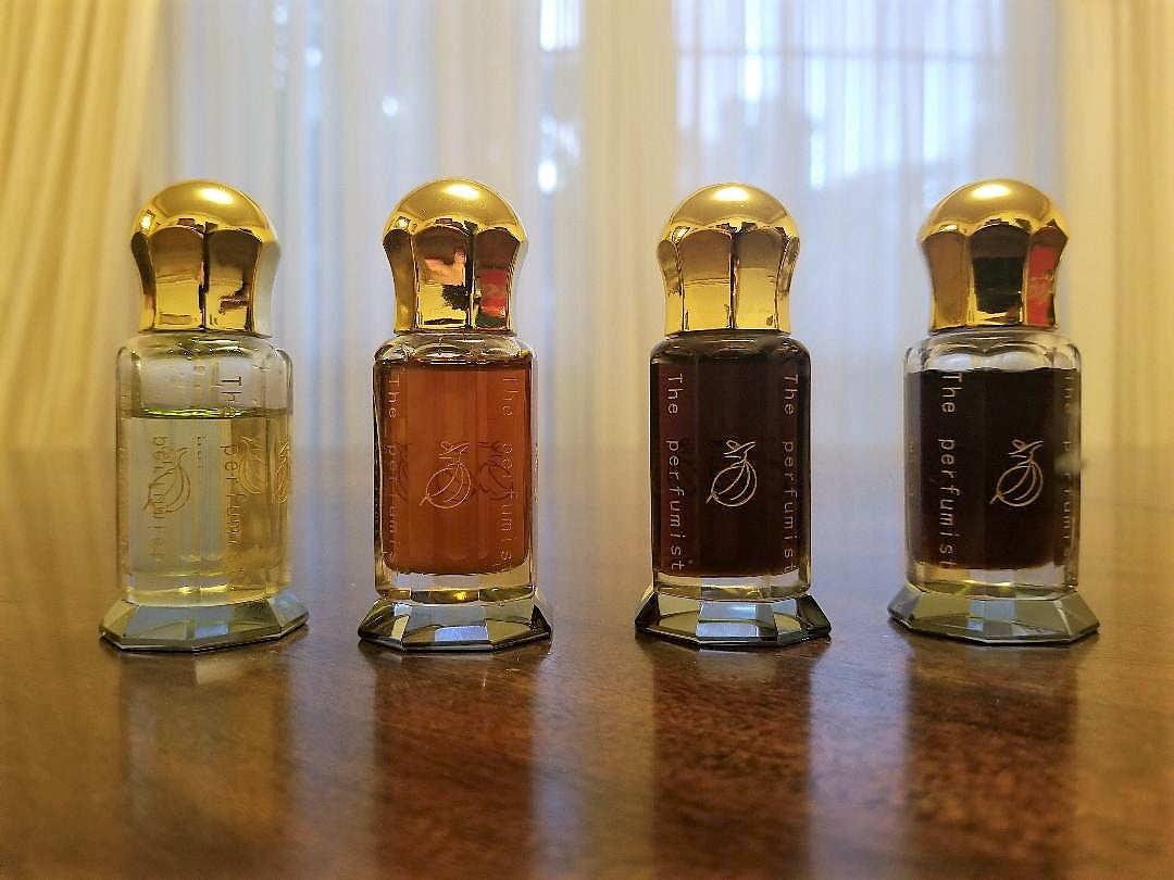 the perfumist oil bottles