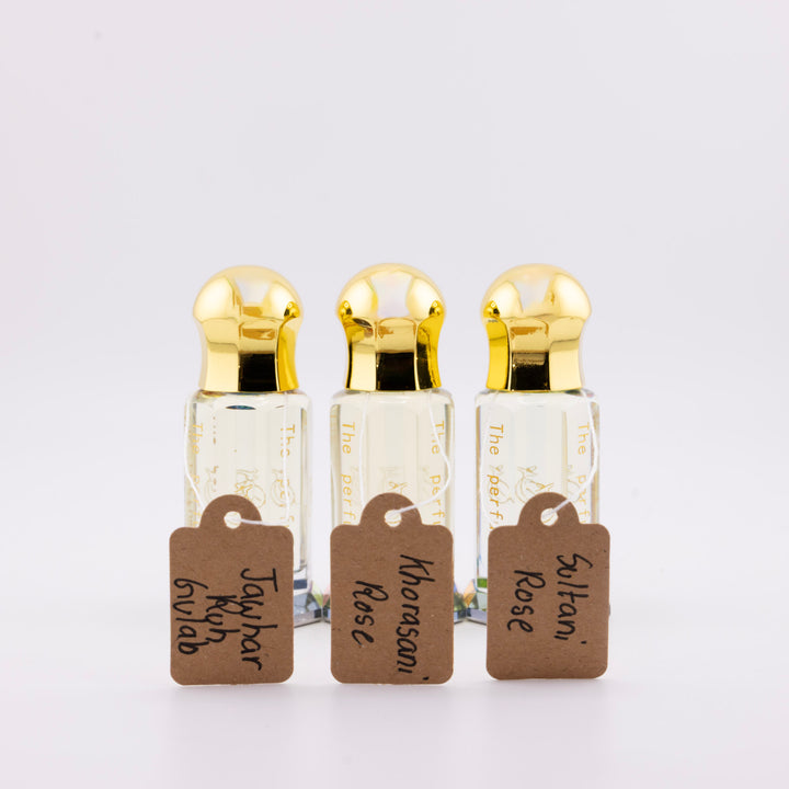 The Ultimate Rose oil Collections 100% Pure Rosa Damascena