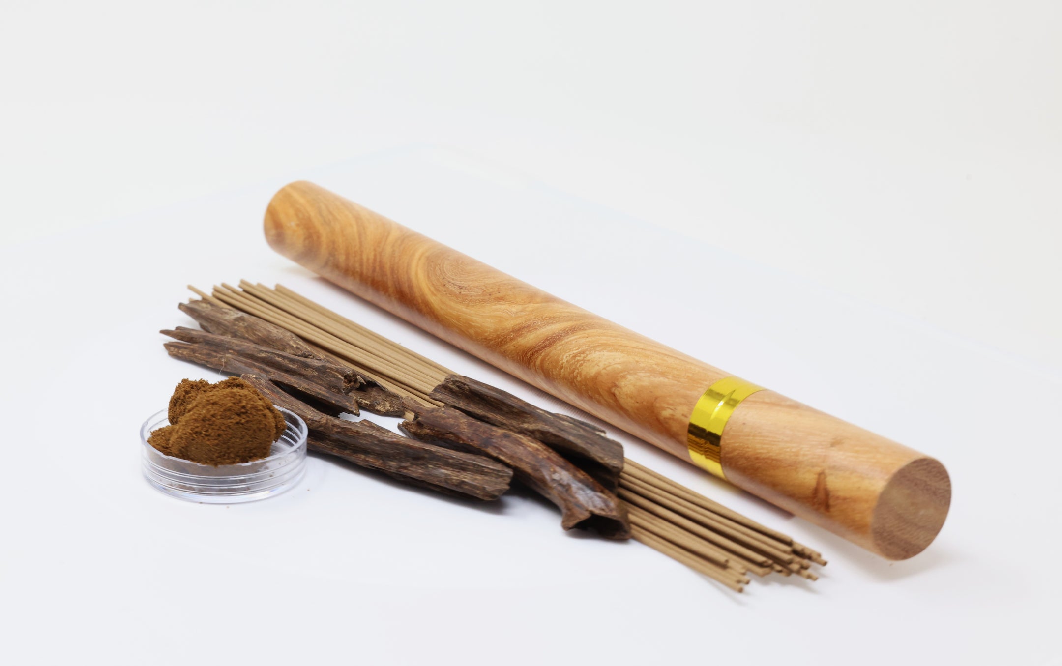 Golden Label Royal Incense Luxurious Golden Brown Resin Sticks