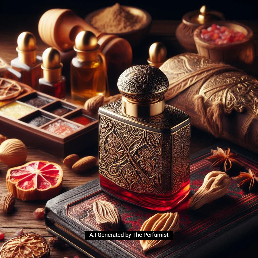 Red sandal - Pure Mysore Indian sandalwood oil / extremely limited 100 years old batch - theperfumist