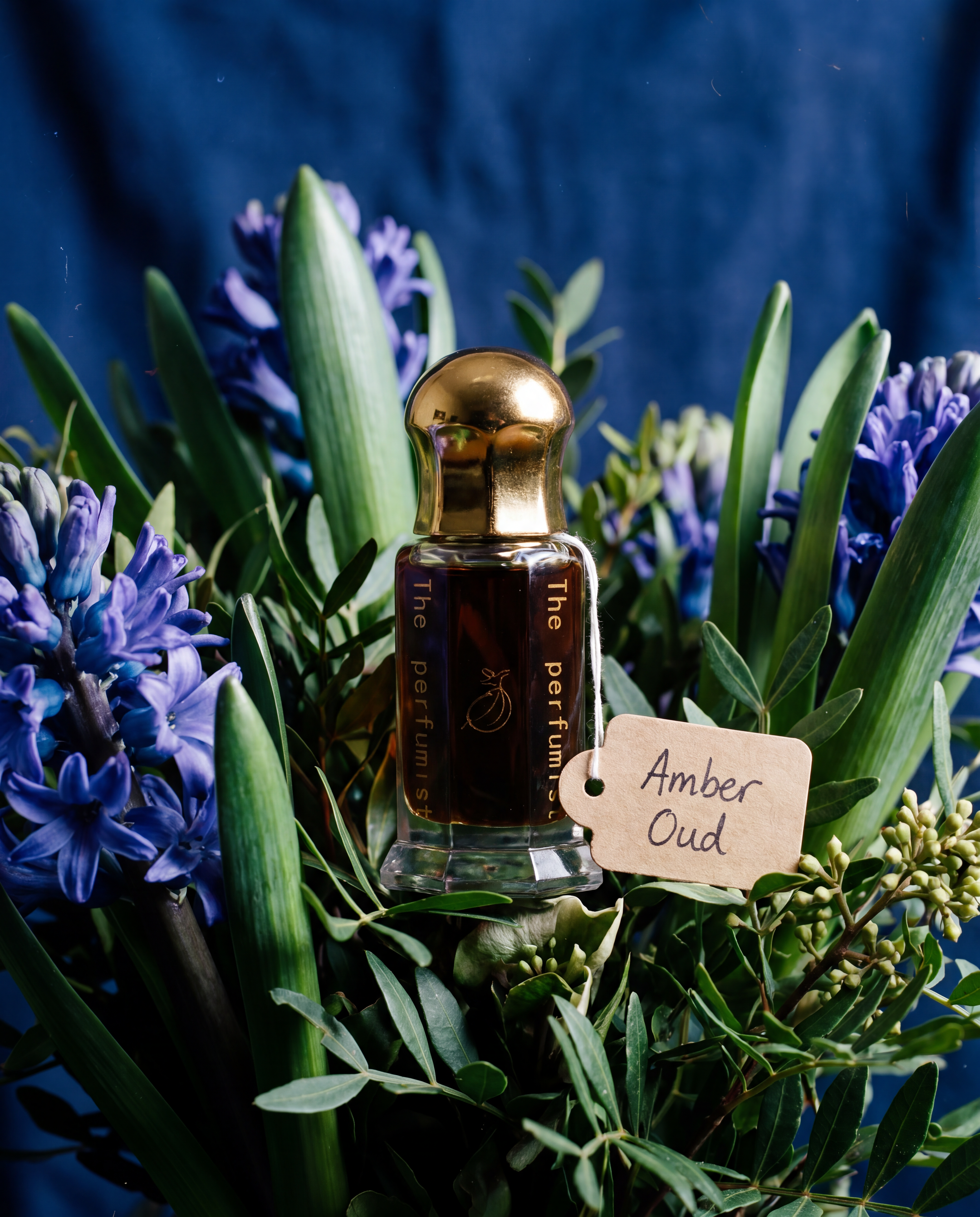 Amber Oud Theperfumist in flowers Generated