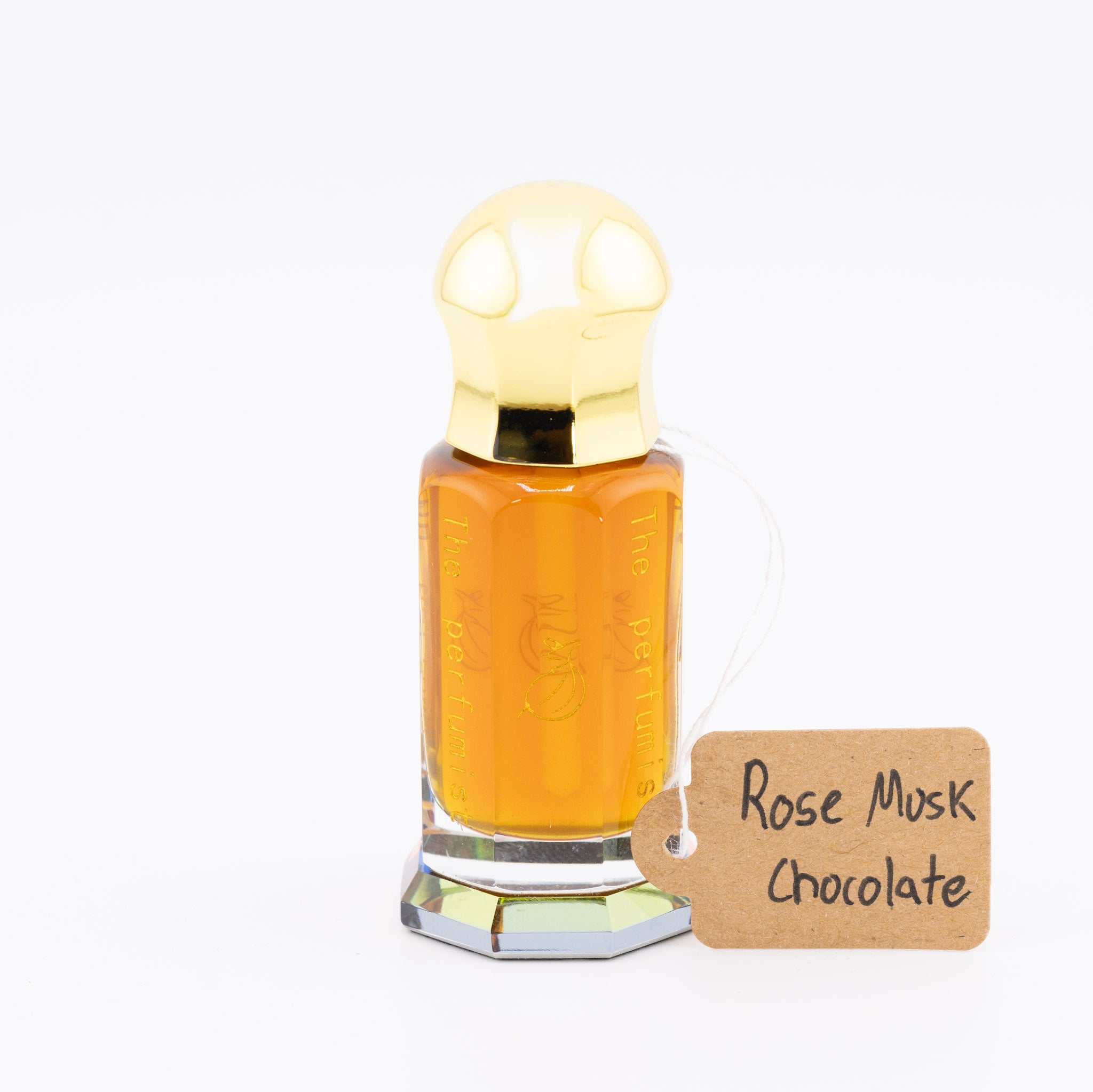 Rose Musk Chocolate The Addictive Symphony Amber Bottle