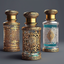 attar essential oil bottles