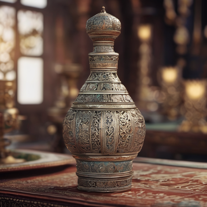 Ambergris perfume oil Bottle