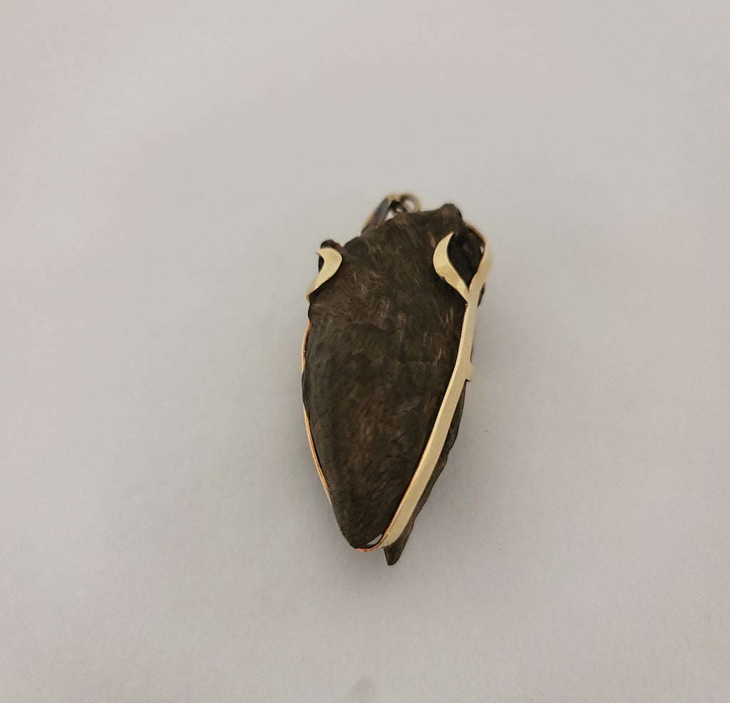 Fully sinking wild black kinam - jewelry piece