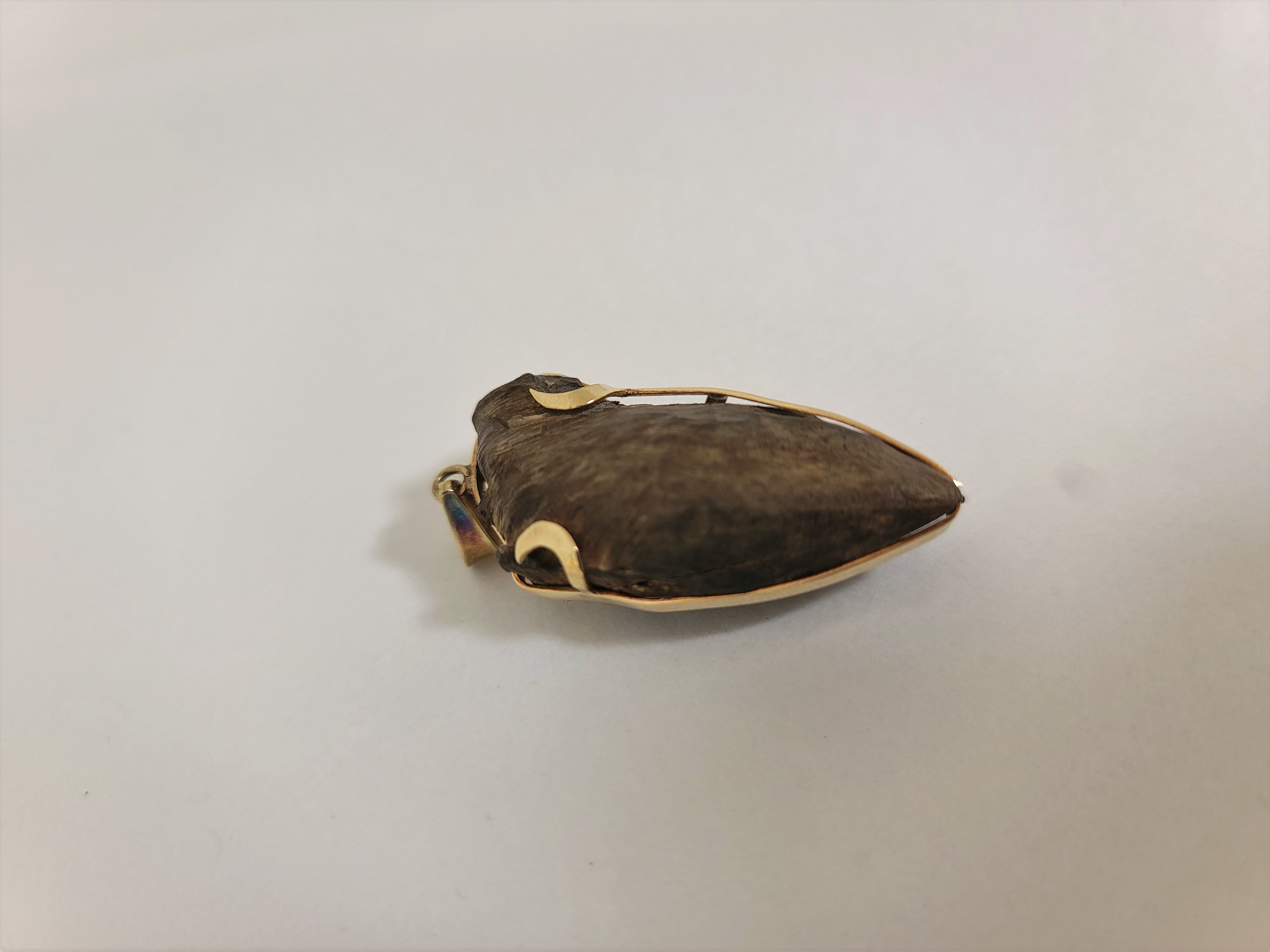 Fully sinking wild black kinam - jewelry piece