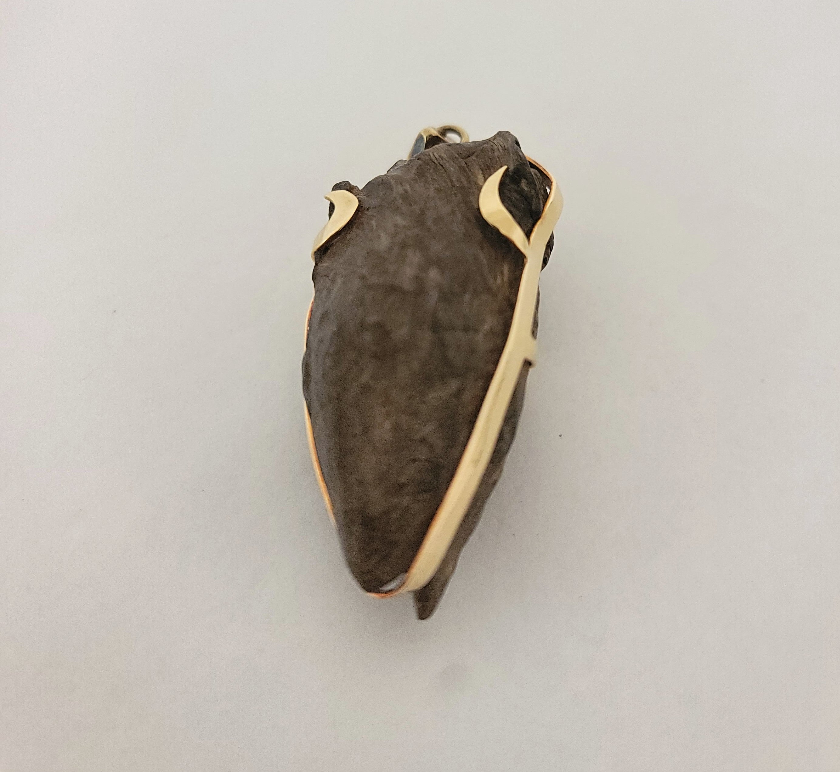 Fully sinking wild black kinam - jewelry piece