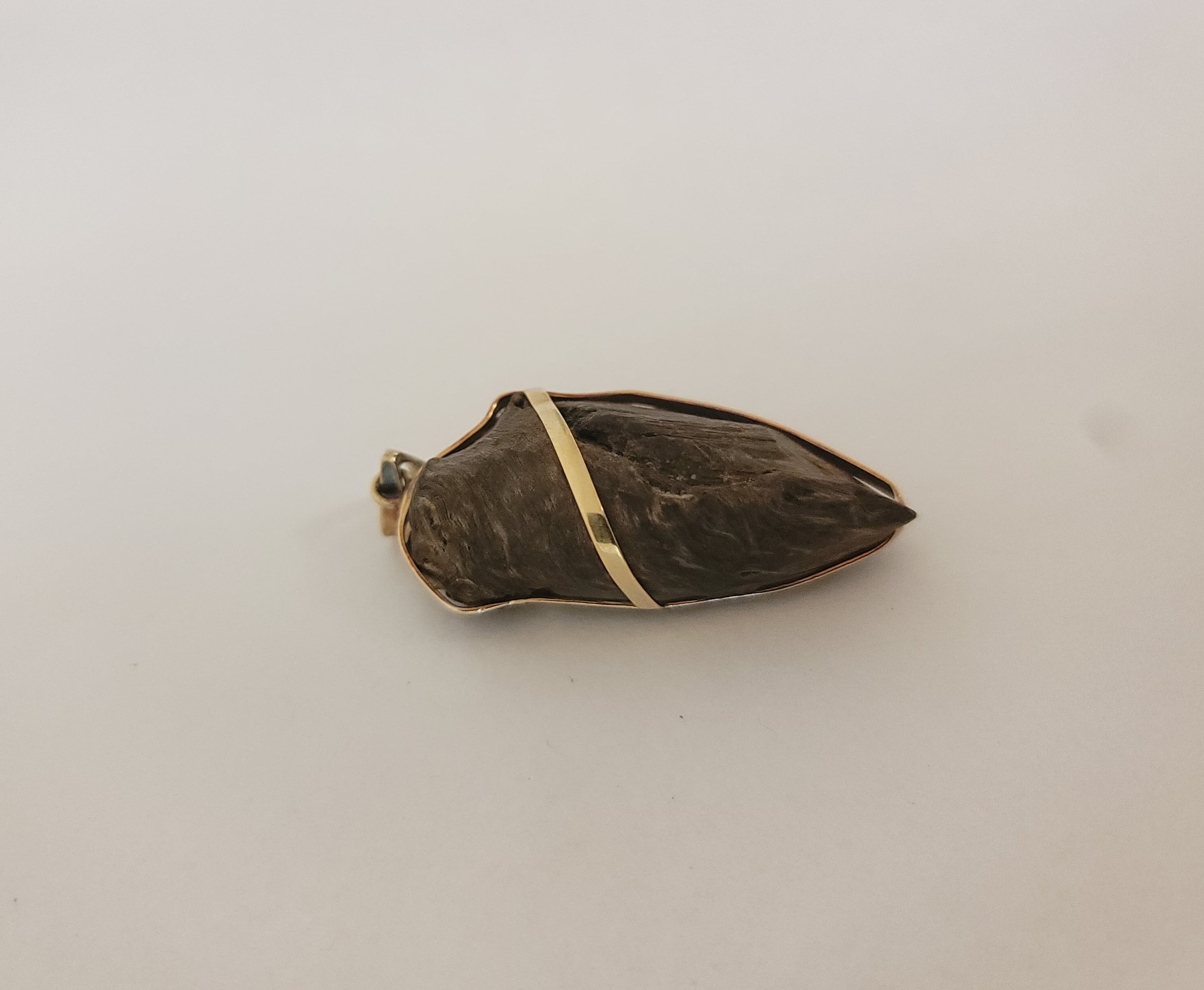 Fully sinking wild black kinam - jewelry piece