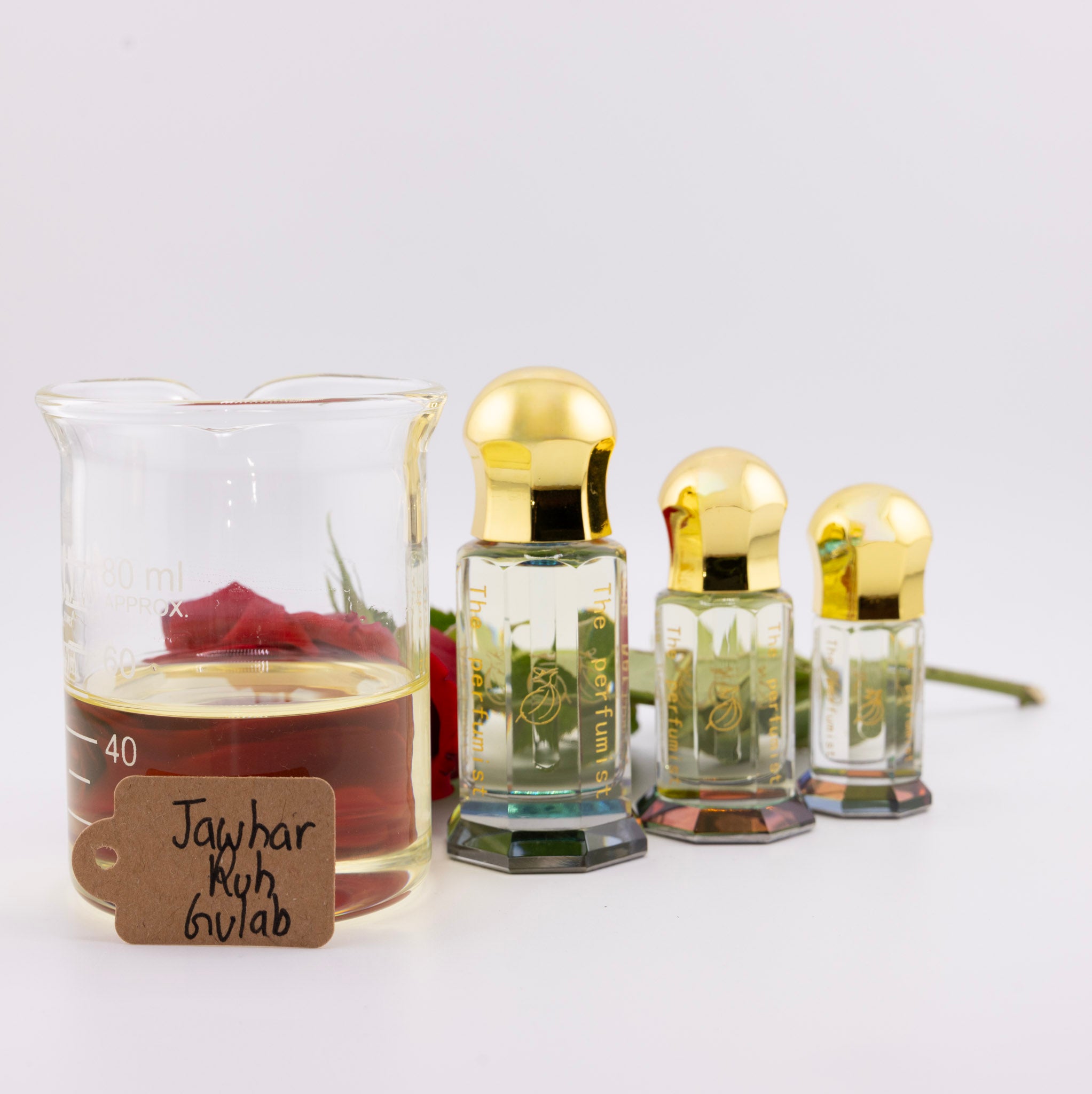 The Ultimate Rose oil Collections 100% Pure Rosa Damascena