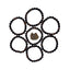 100% Natural Agarwood Bracelet – Handcrafted Organic Vietnamese Aquilaria Crassa (8mm simi-sinking Beads)