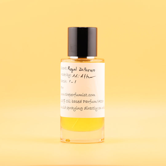 Royal Zafaran Modern Elixir Attar Bottle