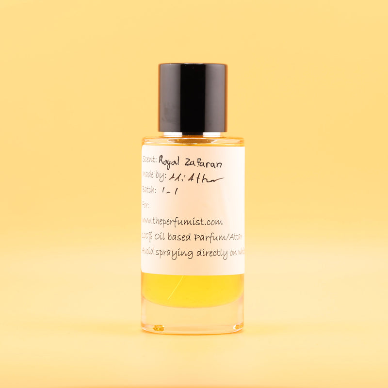 Royal Zafaran Modern Elixir Attar Bottle