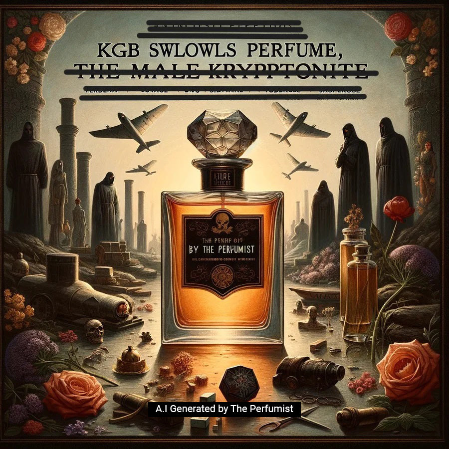 KGB Swallows Perfume original Recipe, Male kryptonite