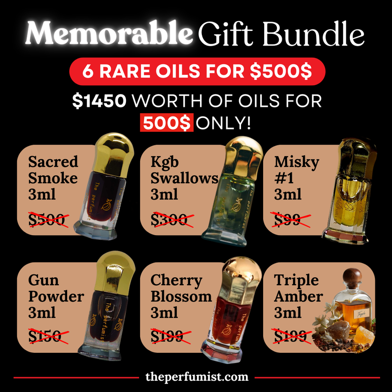 Memorable Gift Bundle of 6 Premium Oils (Only 10 Bundles)