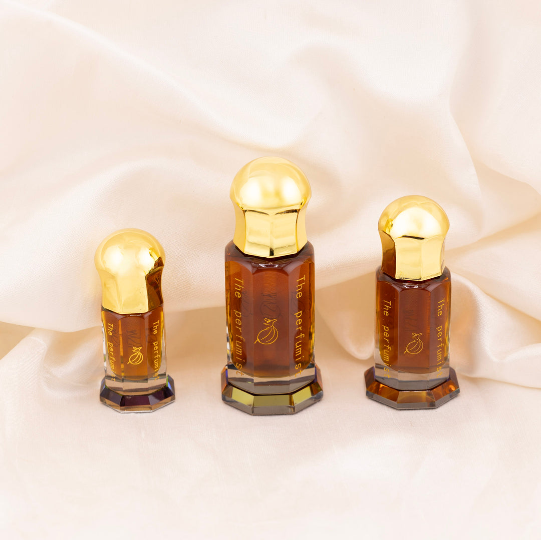 oil bottles by The perfumist