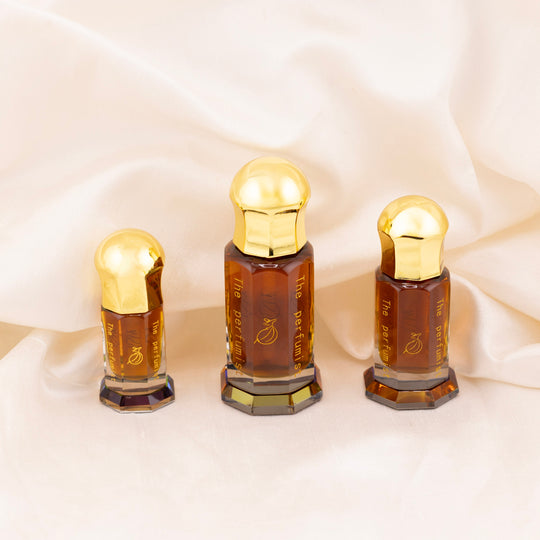 oil bottles by The perfumist