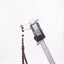 Buy agarwood prayer beads with one bead measured beside the white tassel