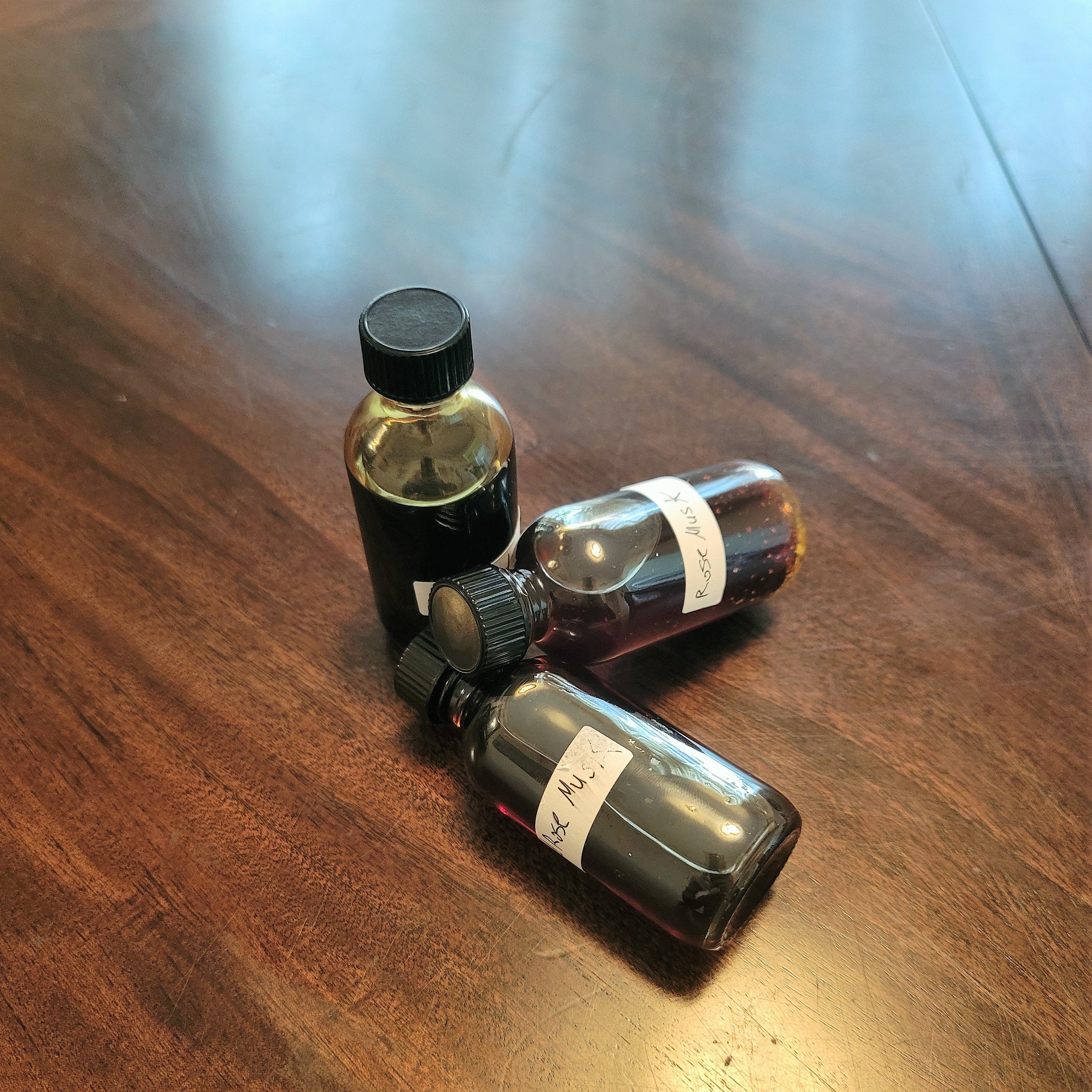 Oud Rose Musk the three bottles