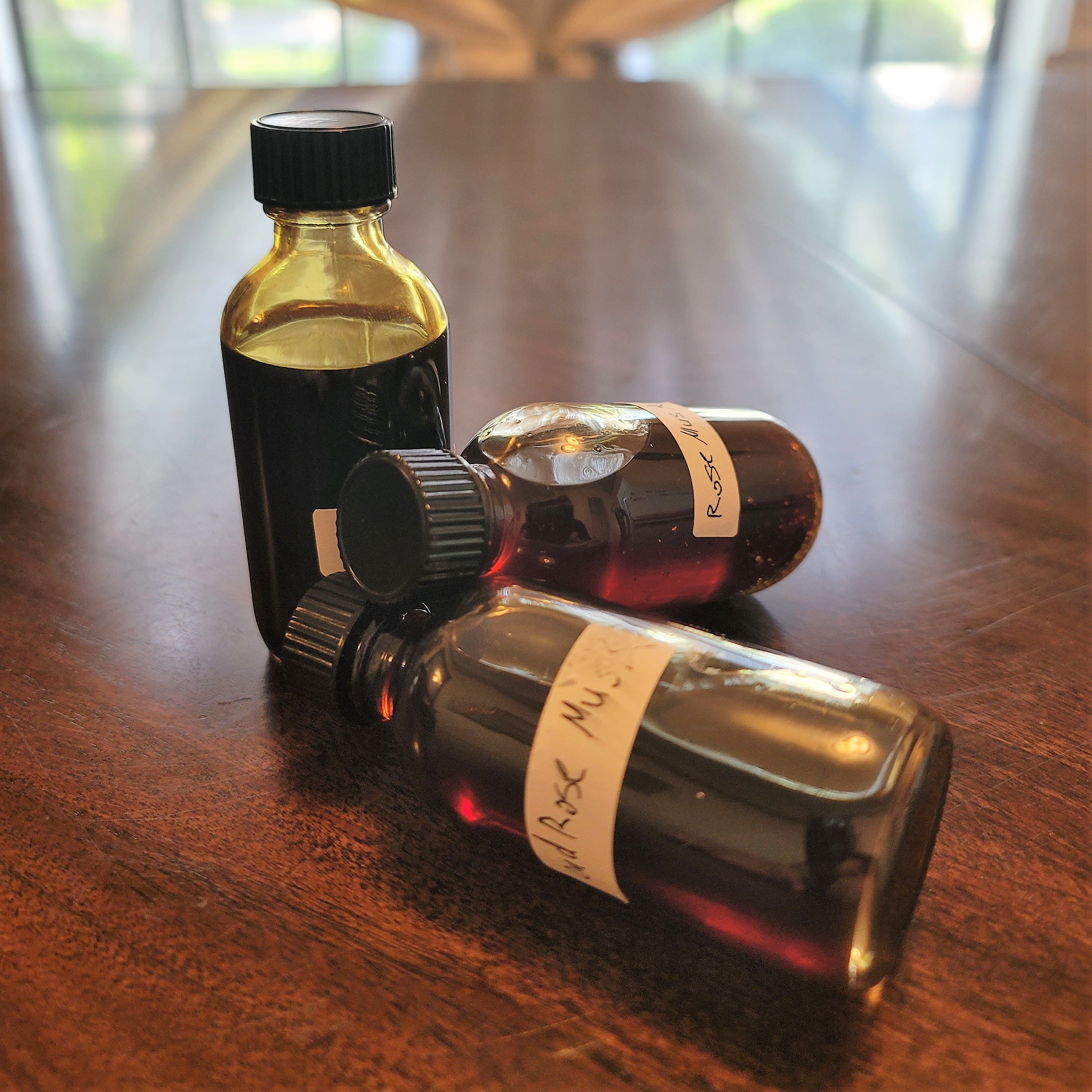 Oud Rose Musk the three bottles